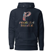 P For Problem Solver Unisex Afro Graphic Hoodie