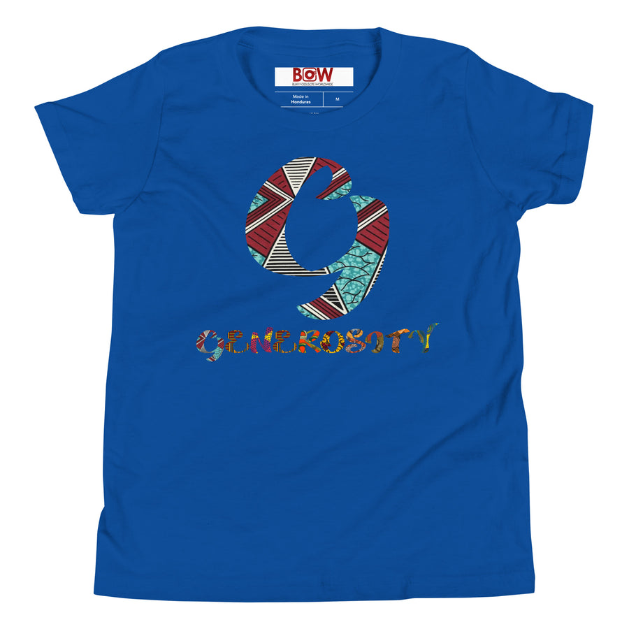 Children's G For Generosity Afro Graphic T-Shirt