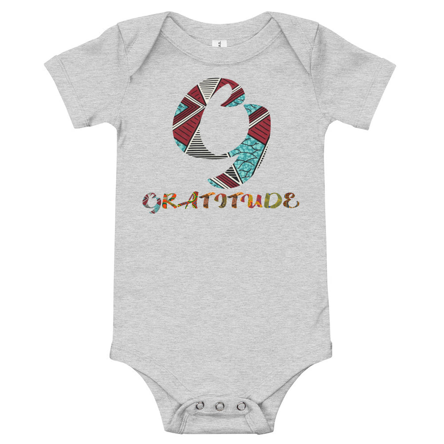 A grateful hearty! This great quality baby’s bodysuit makes the perfect gift!