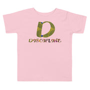 Toddler's D For Discipline Afro Graphic T-Shirt