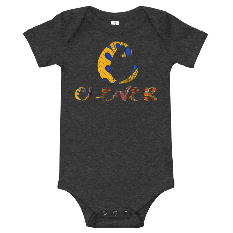 Baby's C For Clever Afro Graphic Bodysuit