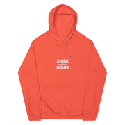 Shine Front & Back Slogan Unisex Eco raglan hoodie