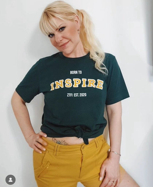 Born to Inspire Unisex Slogan T-Shirt