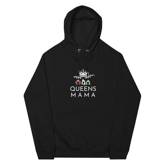 Queens' Mama eco raglan hoodie