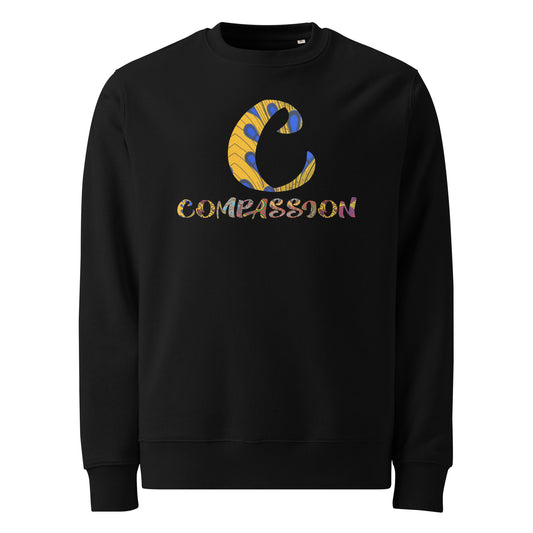 C For Compassion Unisex eco sweatshirt