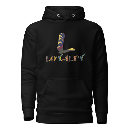 L For Loyalty Unisex  Afro Graphic Hoodie