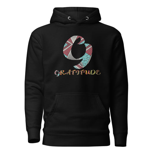 G For Gratitude Unisex Afro Graphic Hoodie
