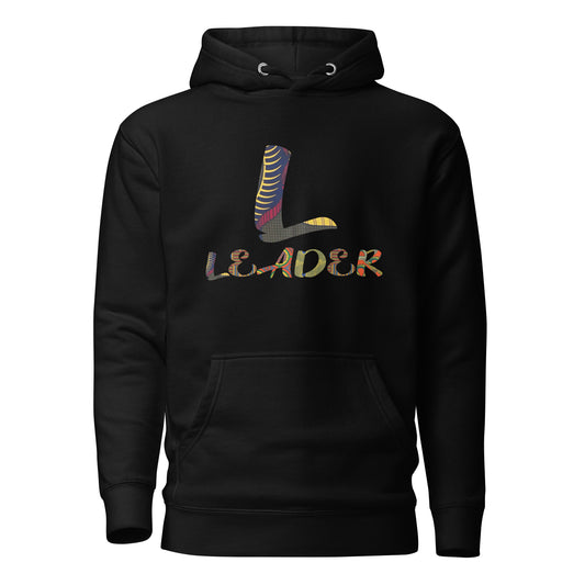 L For Leader Unisex Afro Graphic Hoodie