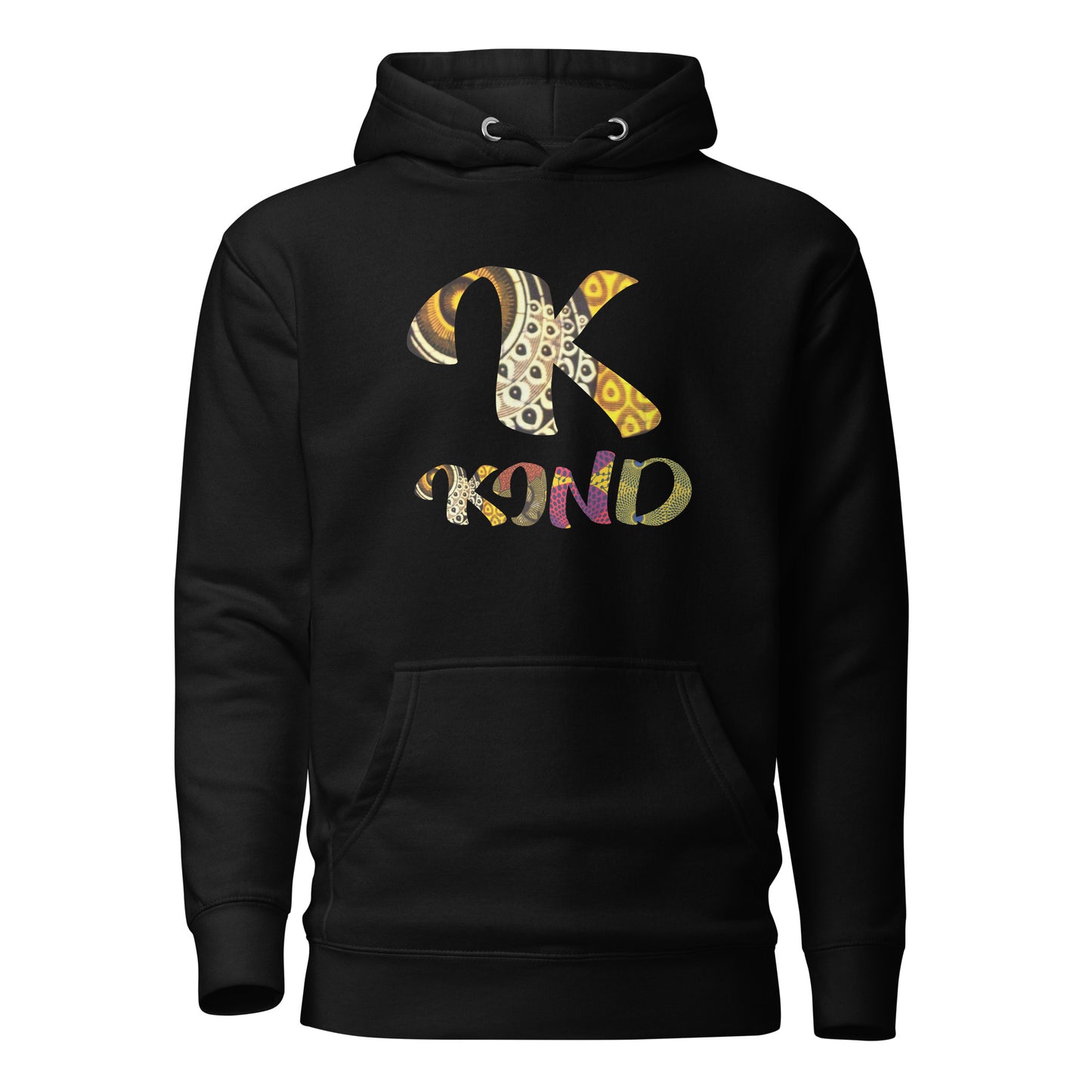 'K' for 'Kind' Unisex Afro Graphic Hoodie