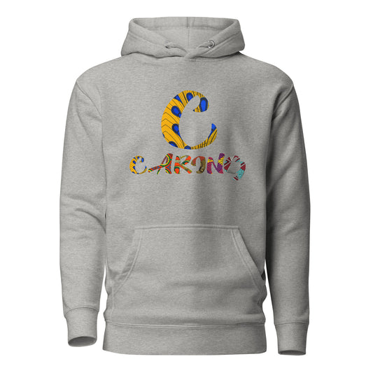'C' for 'Caring' Unisex Afro Graphic Hoodie