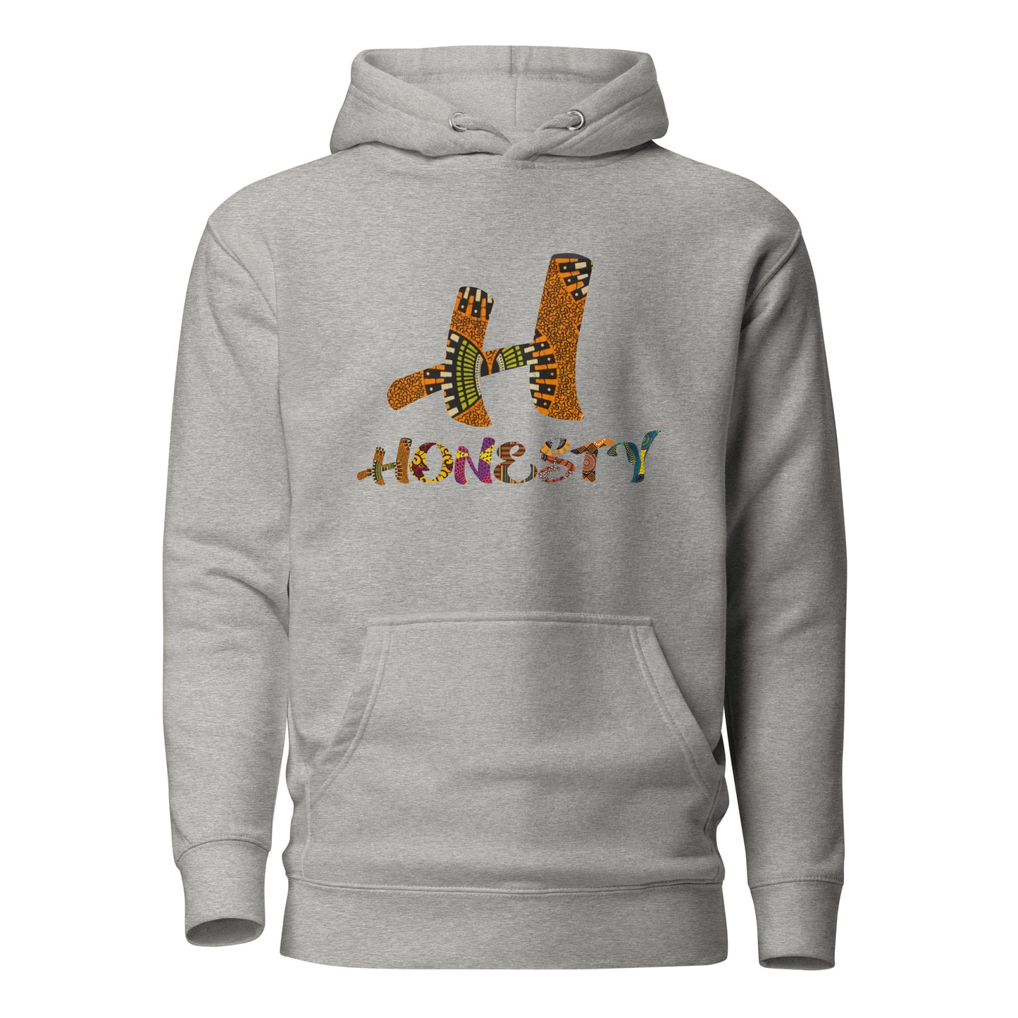 H For Honesty Unisex Afro Graphic Hoodie