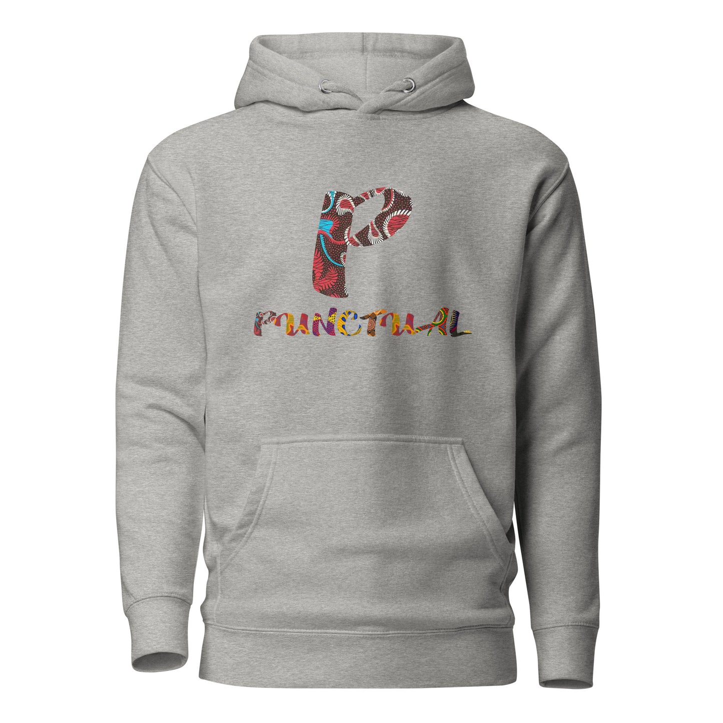P For Punctual Unisex Afro Graphic Hoodie