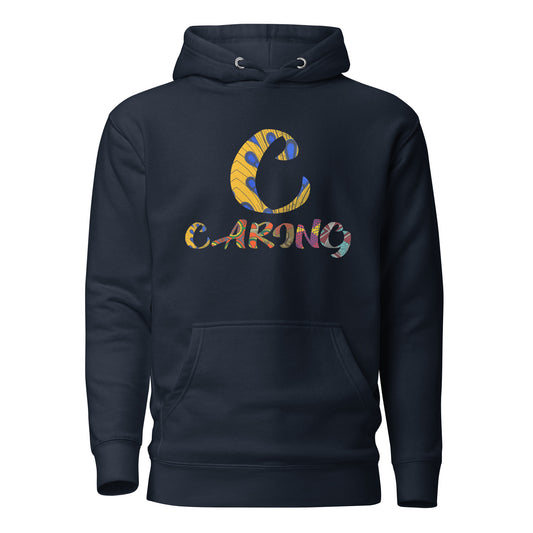 'C' for 'Caring' Unisex Afro Graphic Hoodie