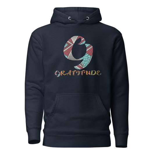 G For Gratitude Unisex Afro Graphic Hoodie