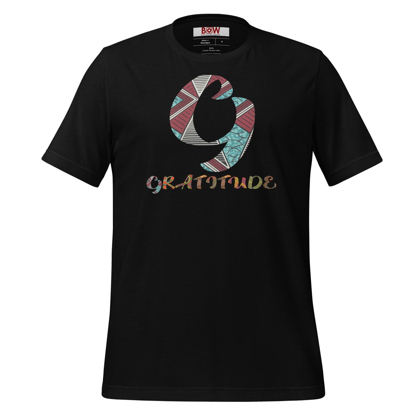 G For Gratitude Unisex Afro Graphic T-Shirt