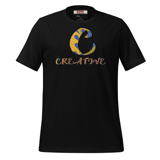 C For Creative Unisex Afro Graphic T-Shirt