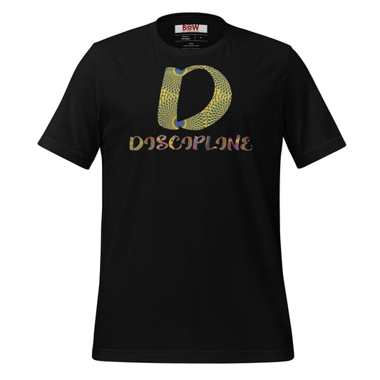 D For Discipline Unisex Afro Graphic T-Shirt