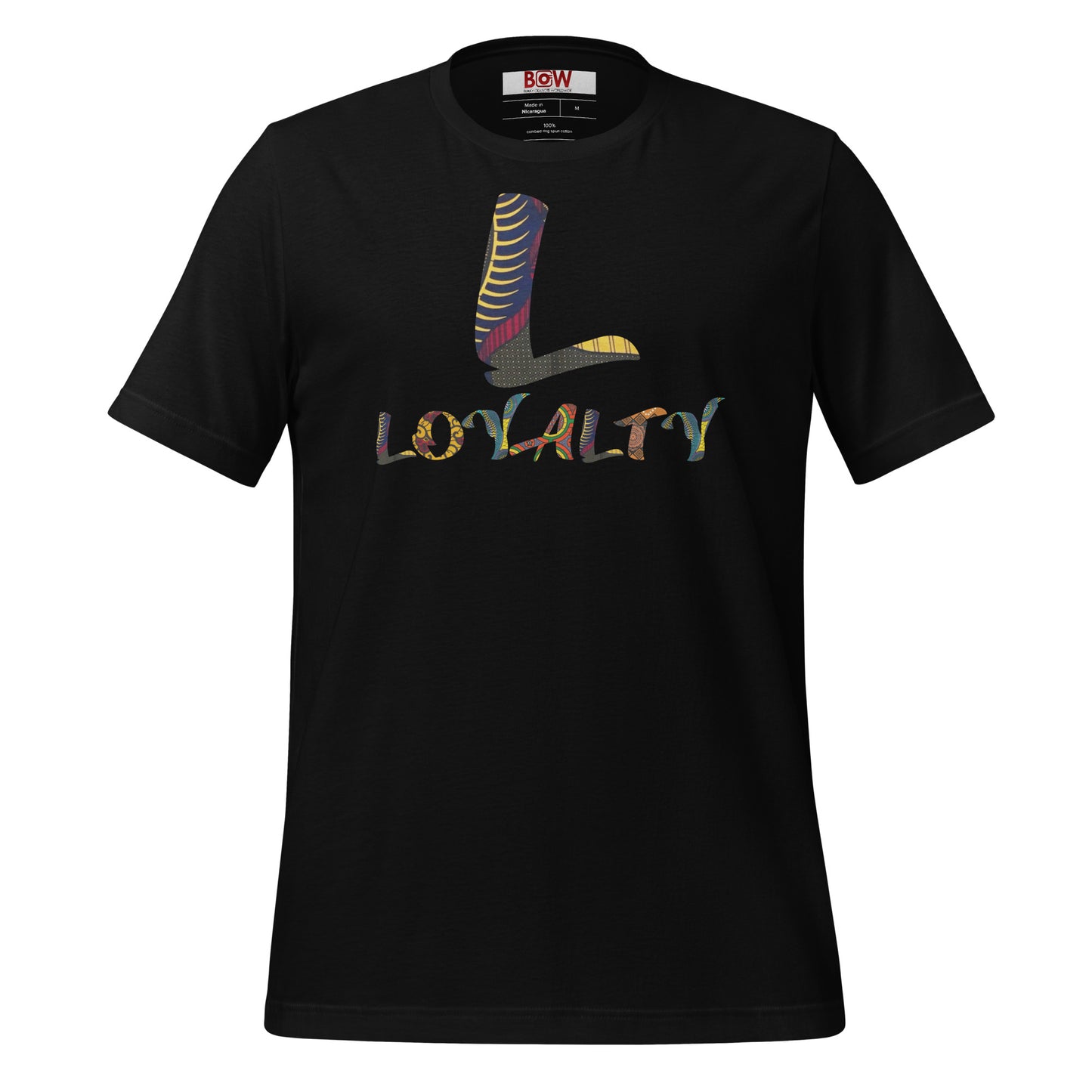 L For Loyalty Unisex Afro Graphic T-Shirt