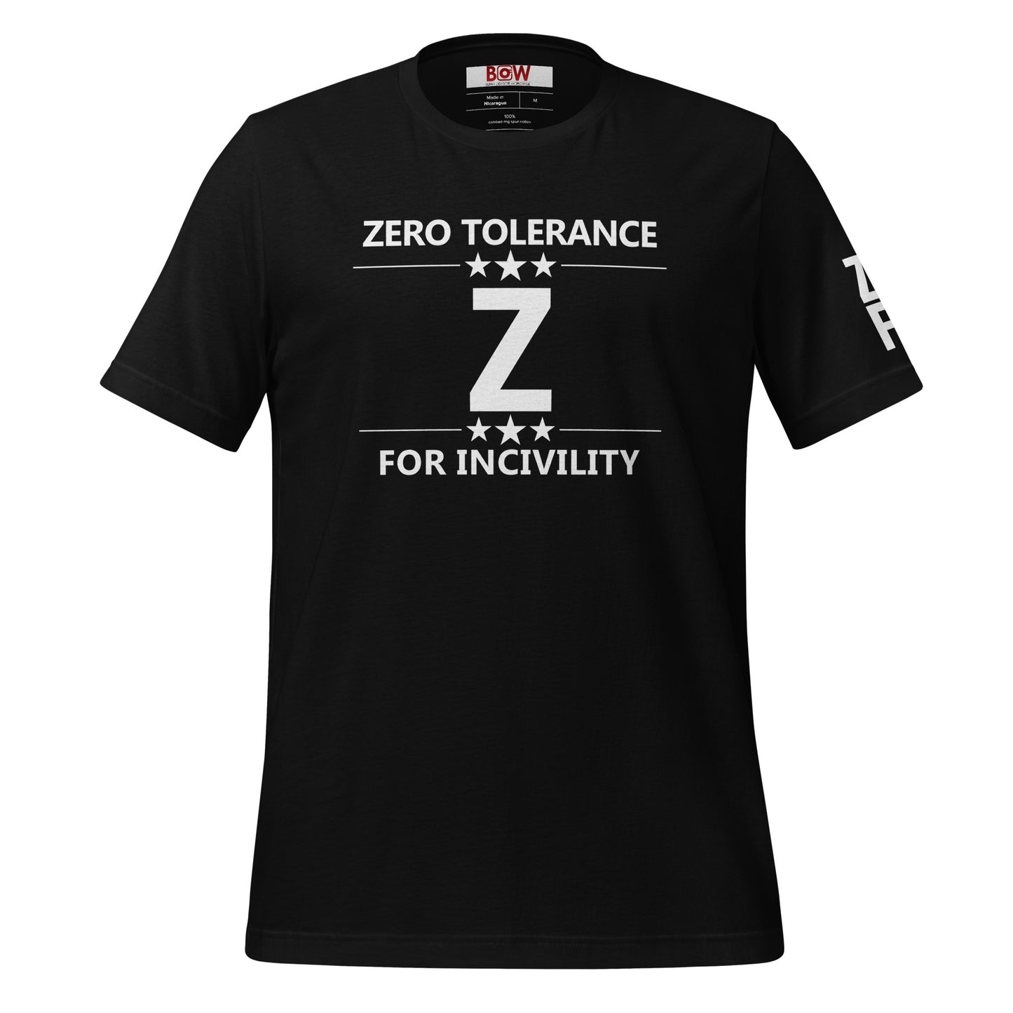 Zero Tolerance Stars Short-Sleeve Unisex T-Shirt