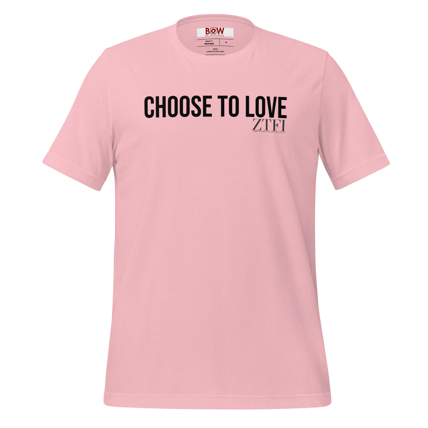 Choose To Love Short-Sleeve Unisex T-Shirt