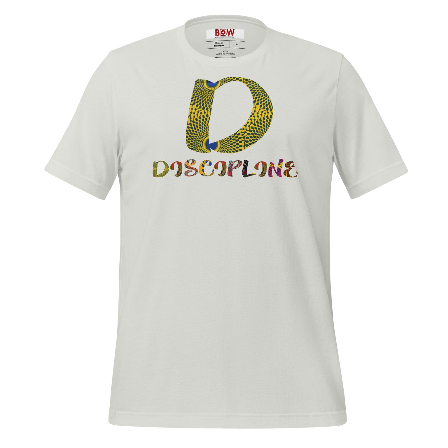D For Discipline Unisex Afro Graphic T-Shirt