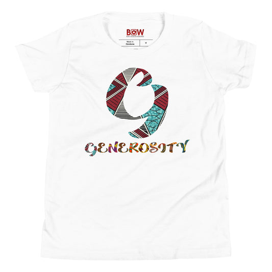 Children's G For Generosity Afro Graphic T-Shirt