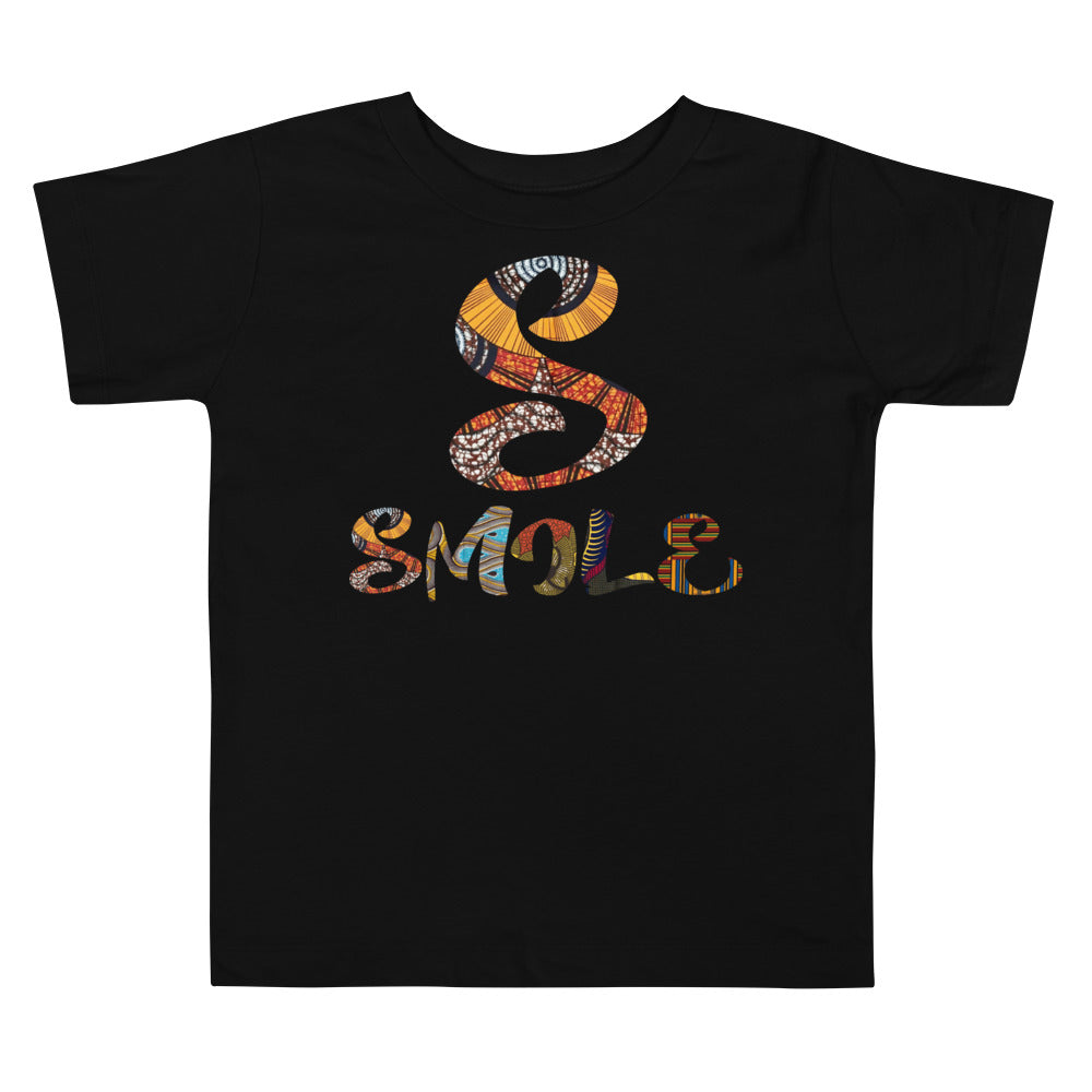 Toddler's S For Smile Afro Graphic T-Shirt