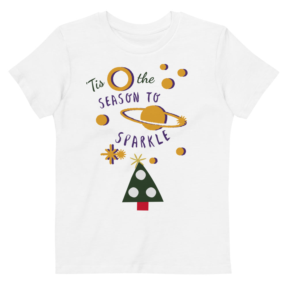 Organic cotton children's christmas t-shirt
