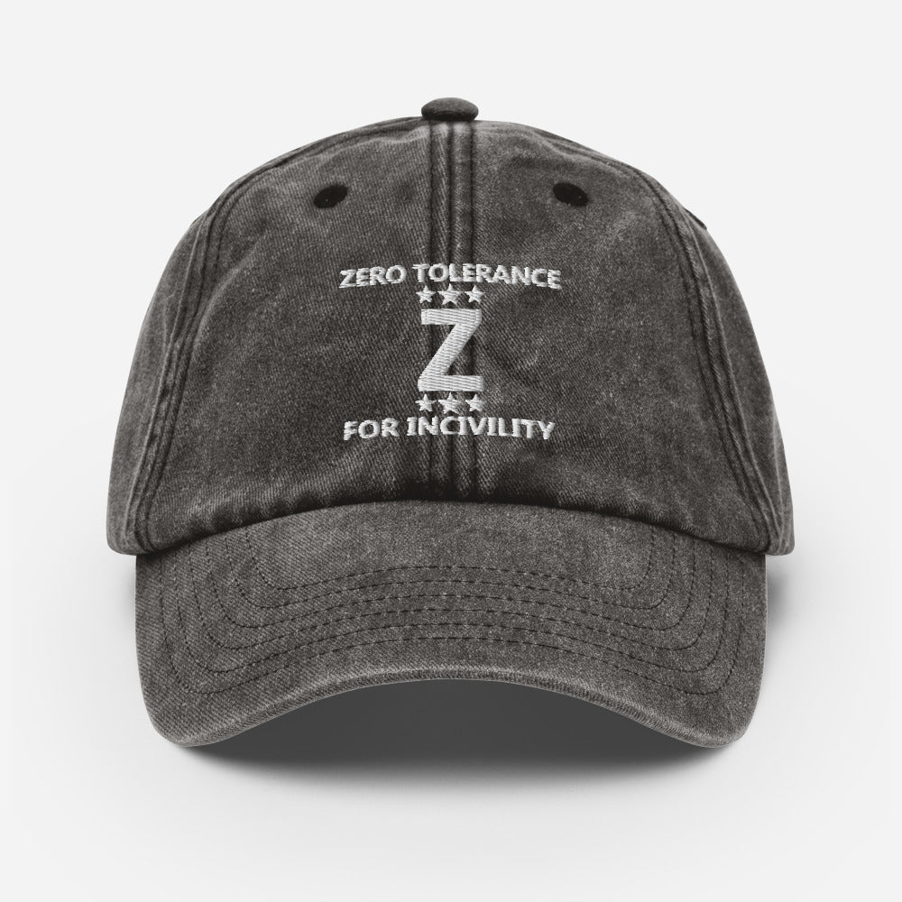 Z Tolerance Stars Vintage Hat