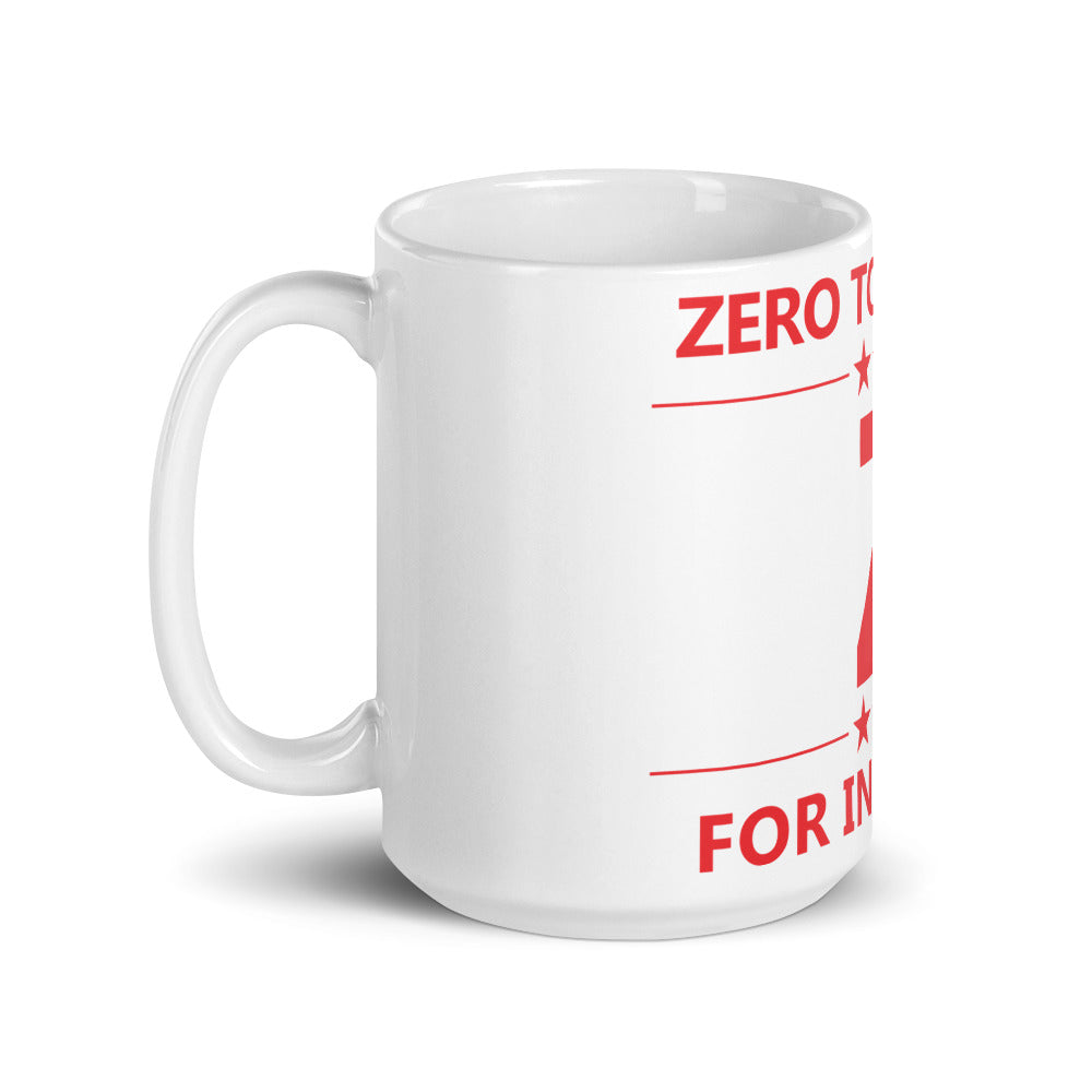 Red Z Stars Zero Tolerance Mug