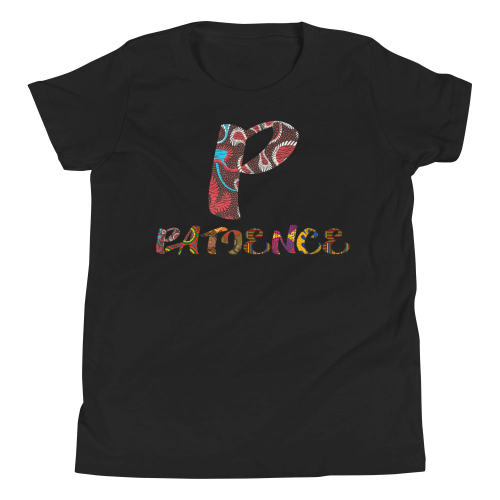 Children's P For Patience Afro Graphic T-Shirt