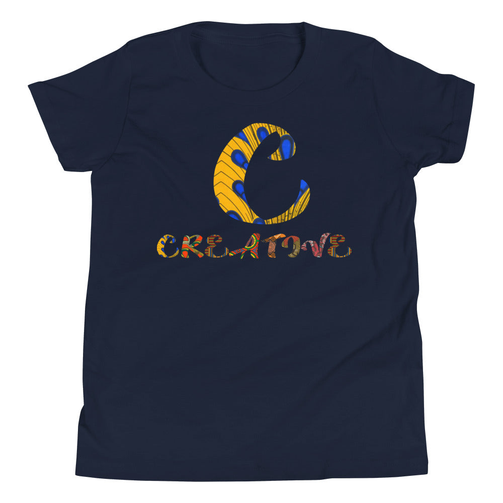 Children's C For Creative Afro Graphic T-Shirt