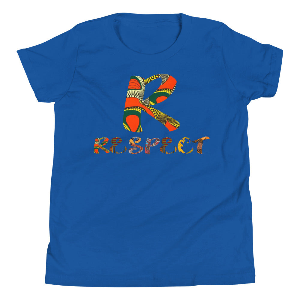 Children's R For Respect Afro Graphic T-Shirt