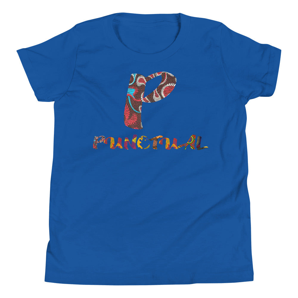 Children's P For Punctual Afro Graphic T-Shirt