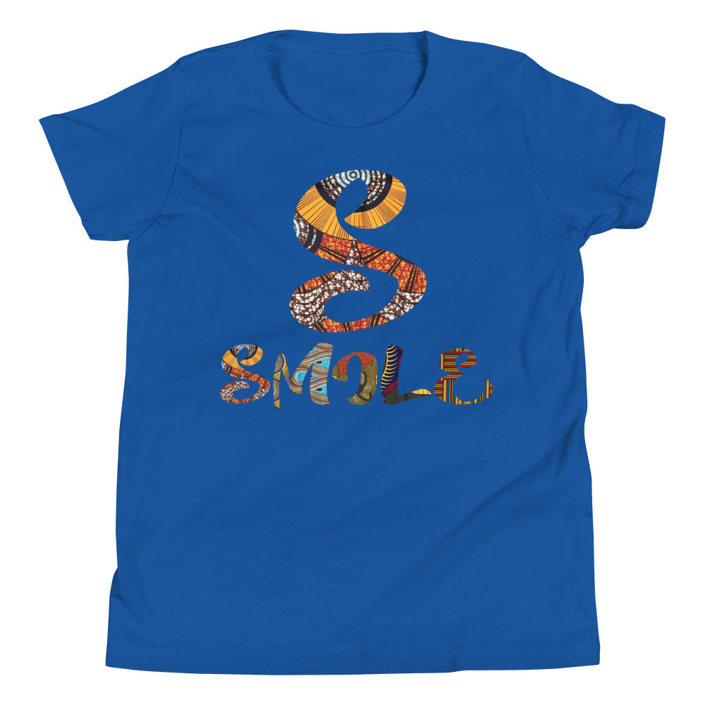 Children's S For Smile Afro Graphic T-Shirt