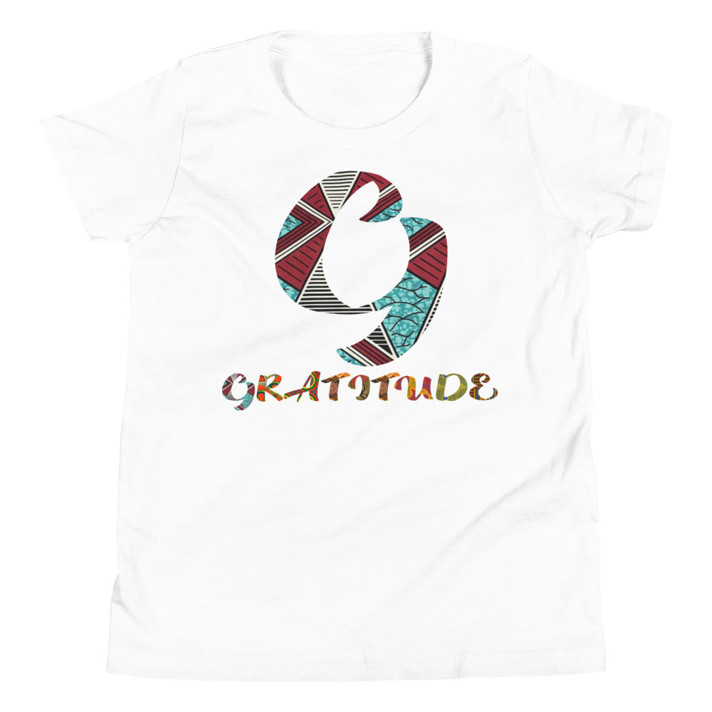 Children's G For Gratitude Afro Graphic T-Shirt