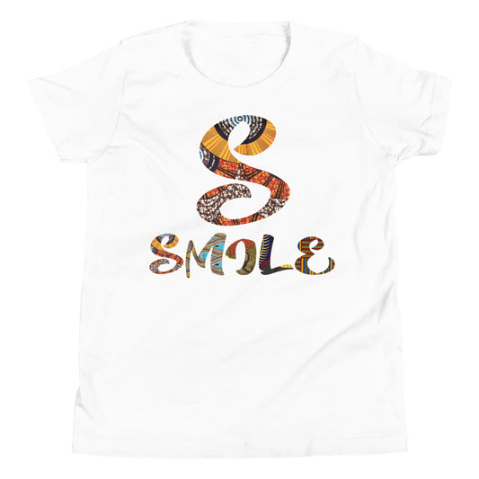 Children's S For Smile Afro Graphic T-Shirt