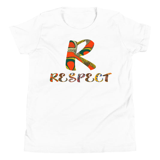 Children's R For Respect Afro Graphic T-Shirt