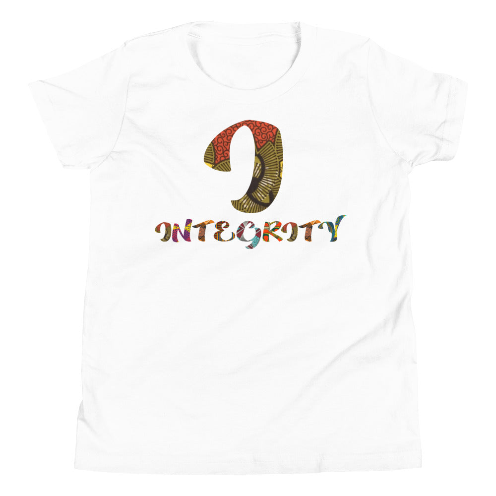 Children's I For Integrity Afro Graphic T-Shirt