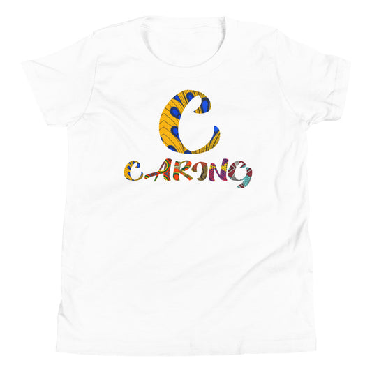 Children's C For Caring Afro Graphic T-Shirt